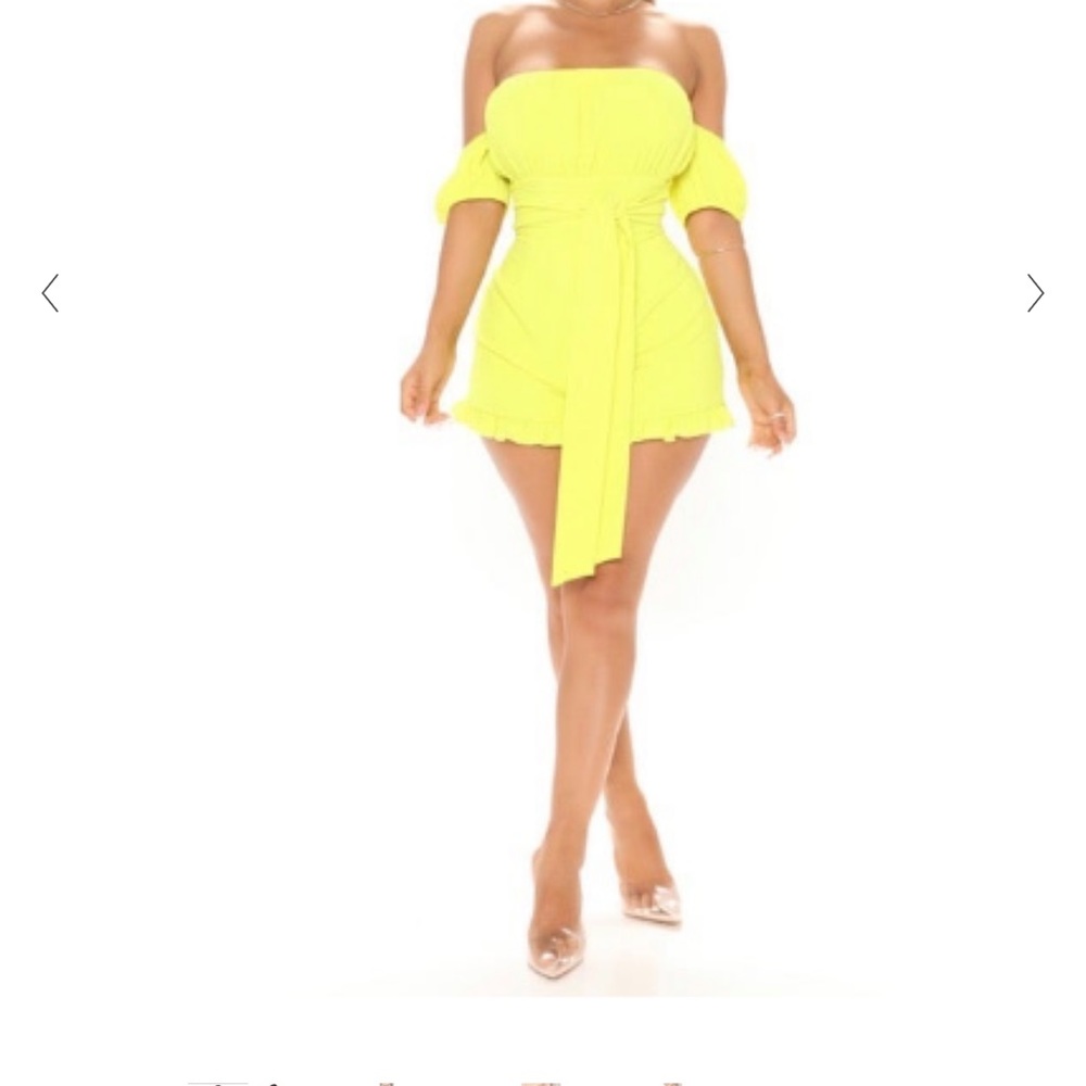 Yellow Romper
